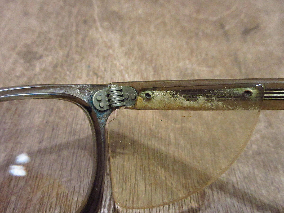 ビンテージ60's○American Optical FLEXI FITサイドガード付き ビンテージ60's○American Optical FLEXI FITサイドガード付き