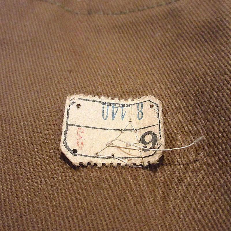 ビンテージ~1910's○DEADSTOCKキッズコットンサファリジャケット