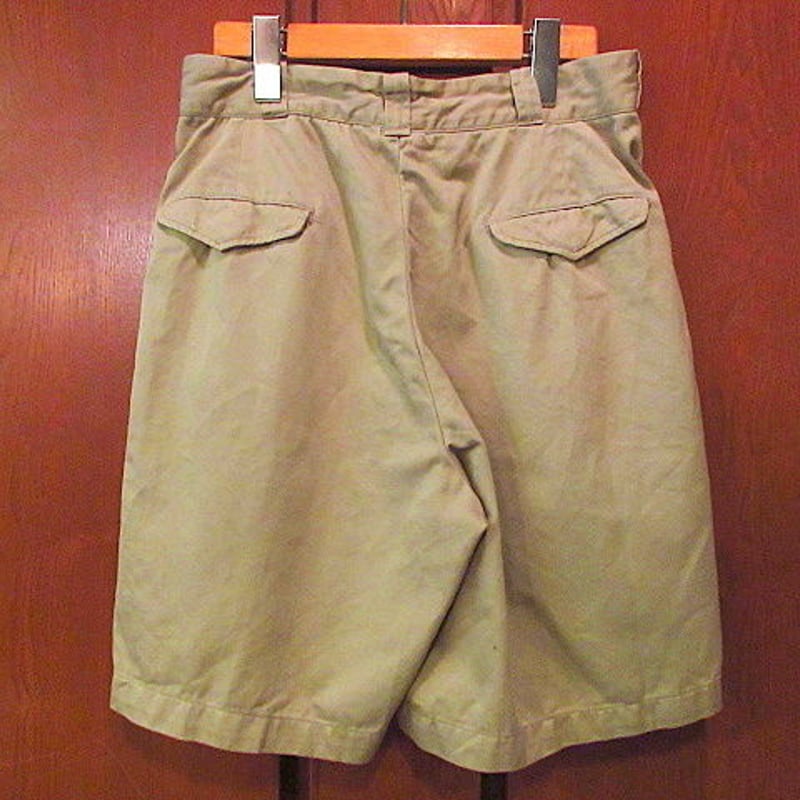 ビンテージ50's○U.S.ARMYチノショーツW73cm○200711s2-m-sht-W2...