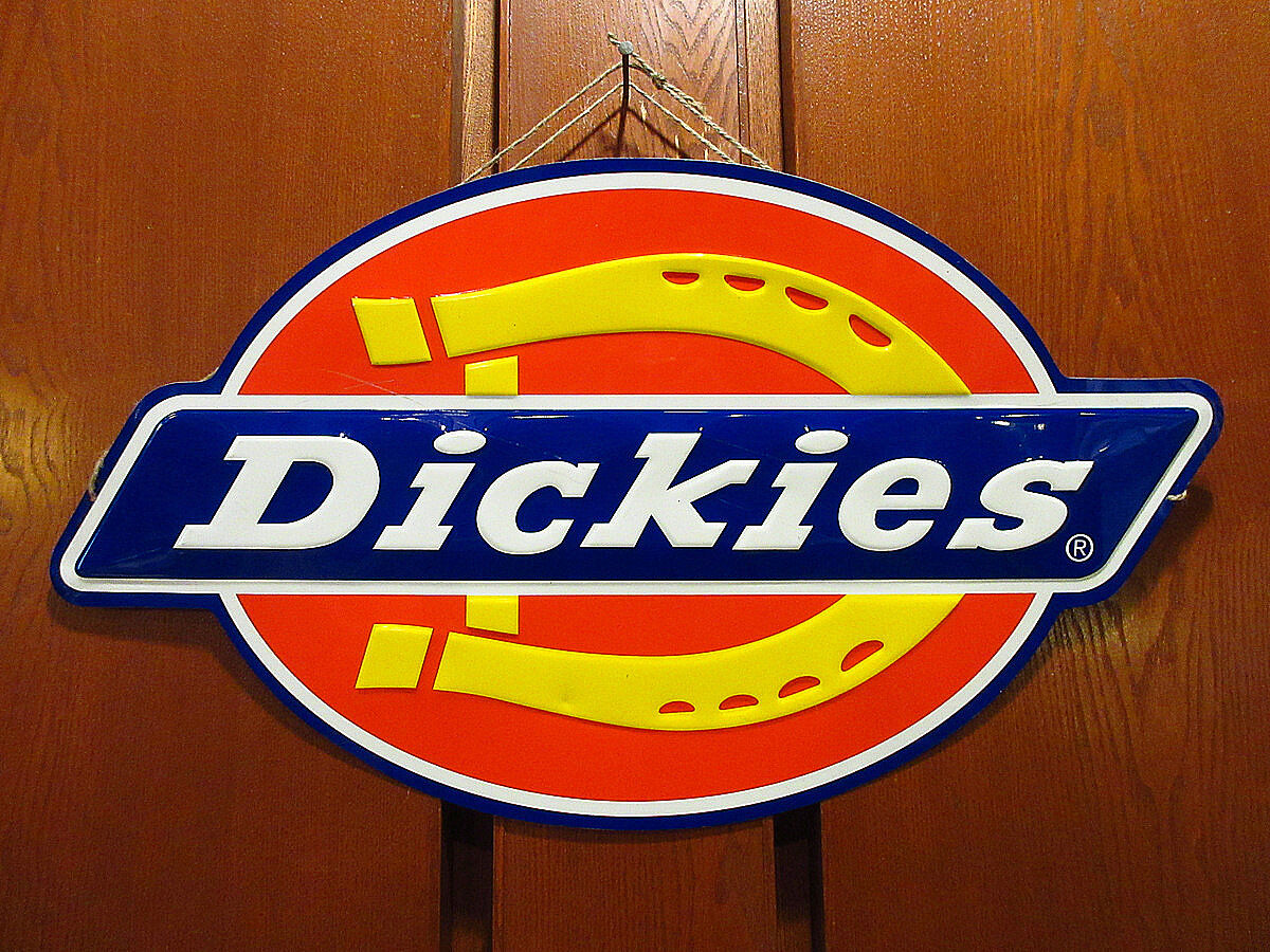 ビンテージ○Dickiesメタルサイン○210317s9-sign ディッキーズ
