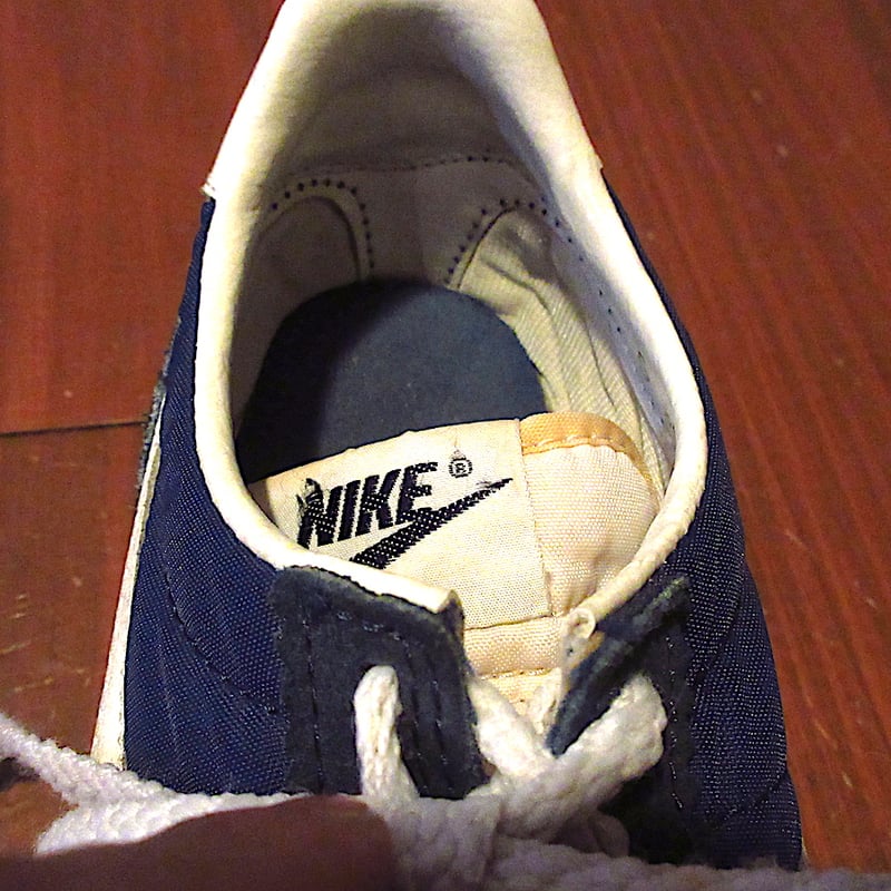 ビンテージ80's○NIKEナイロンコルテッツ紺size 5○260320j2-w-snk-2