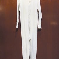 ビンテージ30's40's○コットンヘンリーネックアンダーシャツ○221006r6