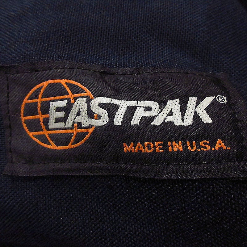 ビンテージ80's90's○MADE IN U.S.A.EASTPAKボトムレザーバックパック
