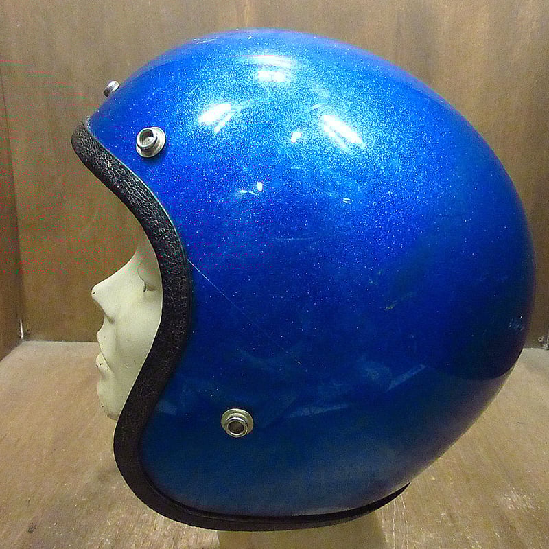 ビンテージ70's○GRANT RG-9ジェットヘルメット青size M○240401i2-h