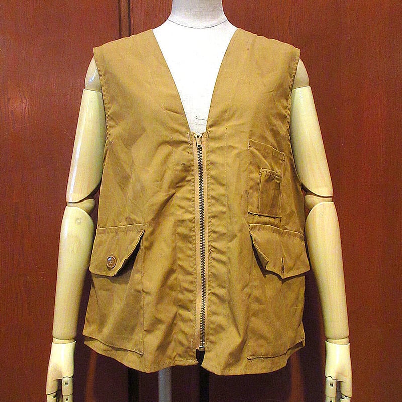 ビンテージ70's○redheadハンティングベストsize M○211104s3-m