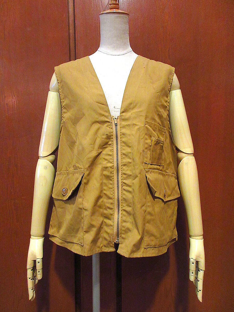 ビンテージ70's○redheadハンティングベストsize M○211104s3-m-vs