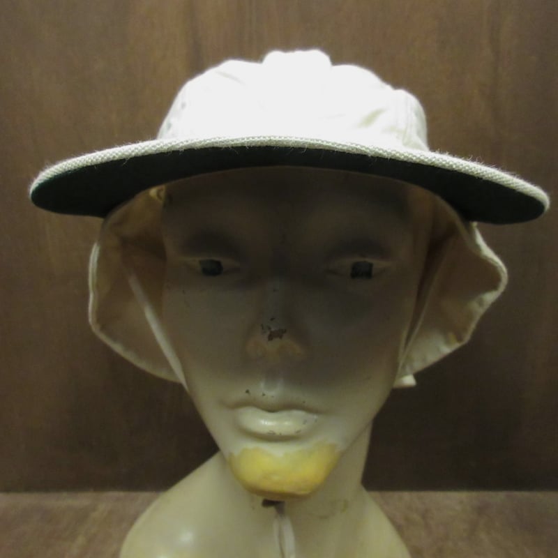 1*0様 エディバウアー　ロングビルキャップ　ビンテージ ビンテージ80's○DEADSTOCK Eddie Bauerロングビルキャップ○250602