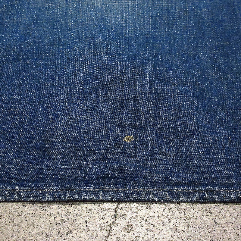 ビンテージ40's50's○耳付きデニムワークエプロン○230713i5-apr ビンテージ40's50's○耳付きデニムワークエプロン○230713i5-apr
