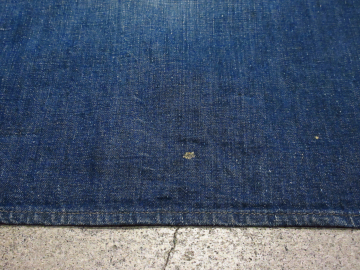 ビンテージ40's50's○耳付きデニムワークエプロン○230713i5-apr古着