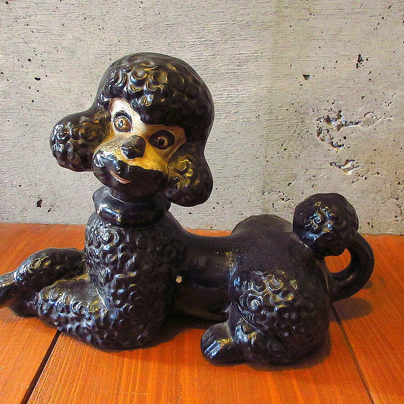 バカラ プードル　フィギュリン　置物 バカラ プードル フィギュリン 置物