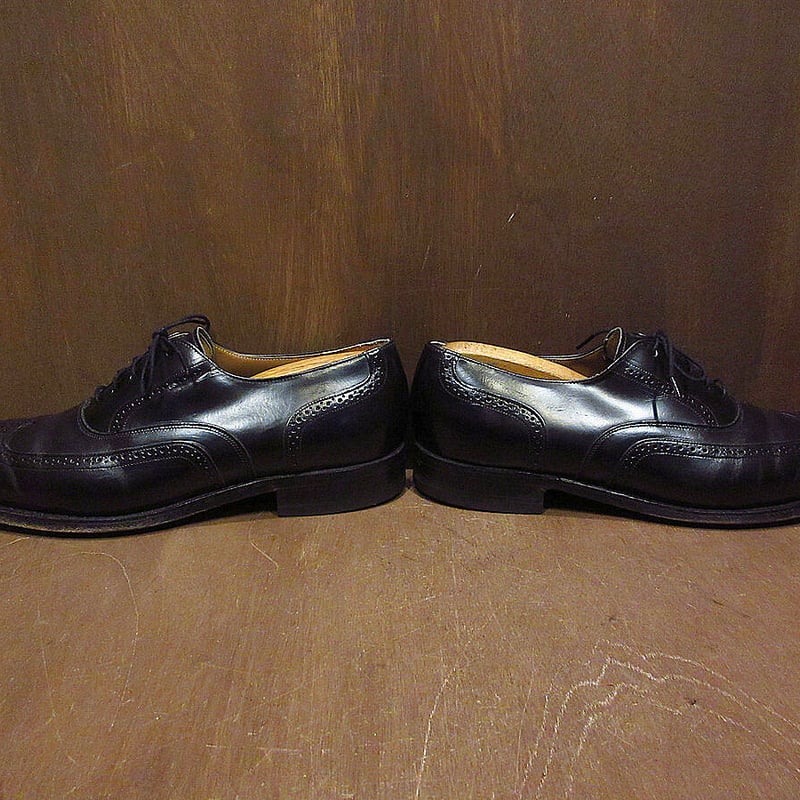 ビンテージ○Johnston & Murphy OPTIMA内羽根式レザーウイングチップ