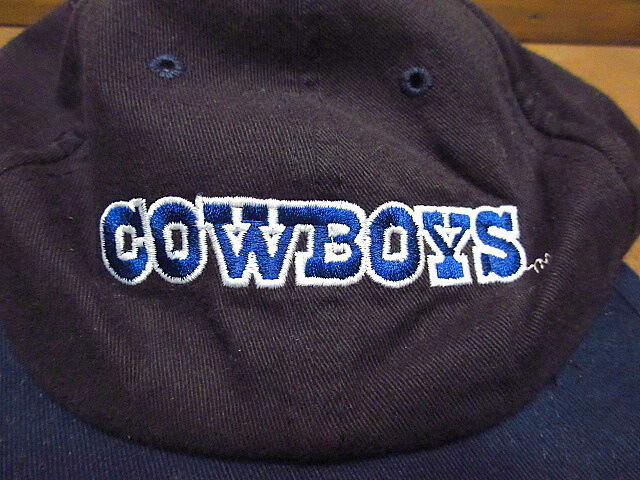 ビンテージ90's○DEADSTOCK PRO PLAYER COWBOYS NFL 6パネル