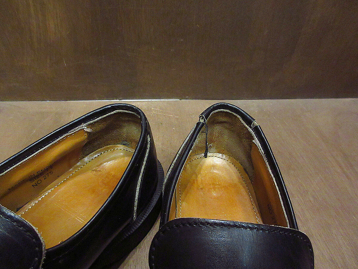 ドクターマーチン イングランド製 ローファー MADE IN ENGLAND Dr.Martensペニーローファー黒size 7 1/2○2