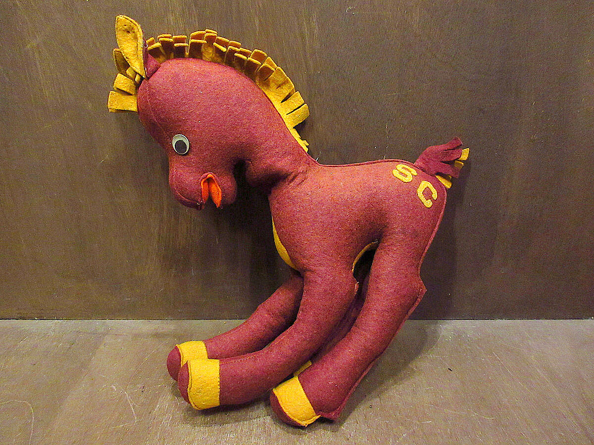 ビンテージ-60's○SCカレッジマスコットドール○220912k5-doll1950s196