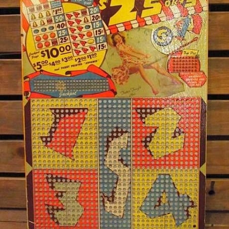 ビンテージ30's40's●パンチインボードゲーム●220711i14-otclct 1930s1940sアンティーク雑貨