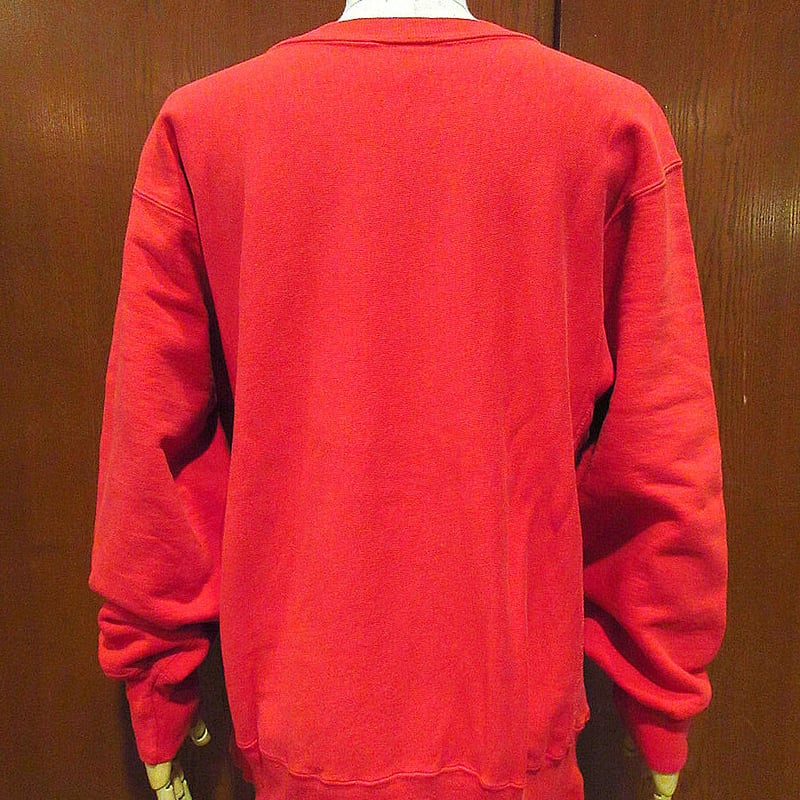 ビンテージ80's○Champion目無しトリコタグリバースウィーブスウェット