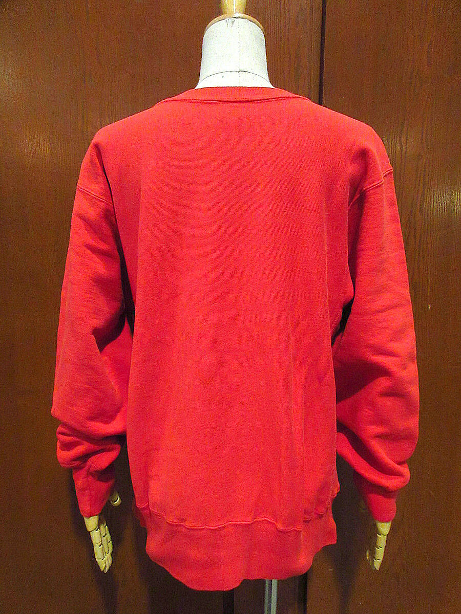 ビンテージ80's○Champion目無しトリコタグリバースウィーブスウェット