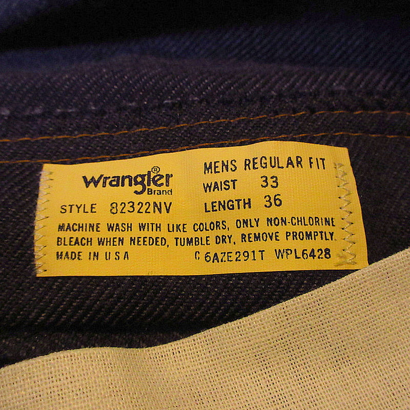 ビンテージ70's80's○DEADSTOCK Wrangler WRANCHERデニム風ブー ビンテージ70's80's○DEADSTOCK Wrangler WRANCHERデニム風ブー