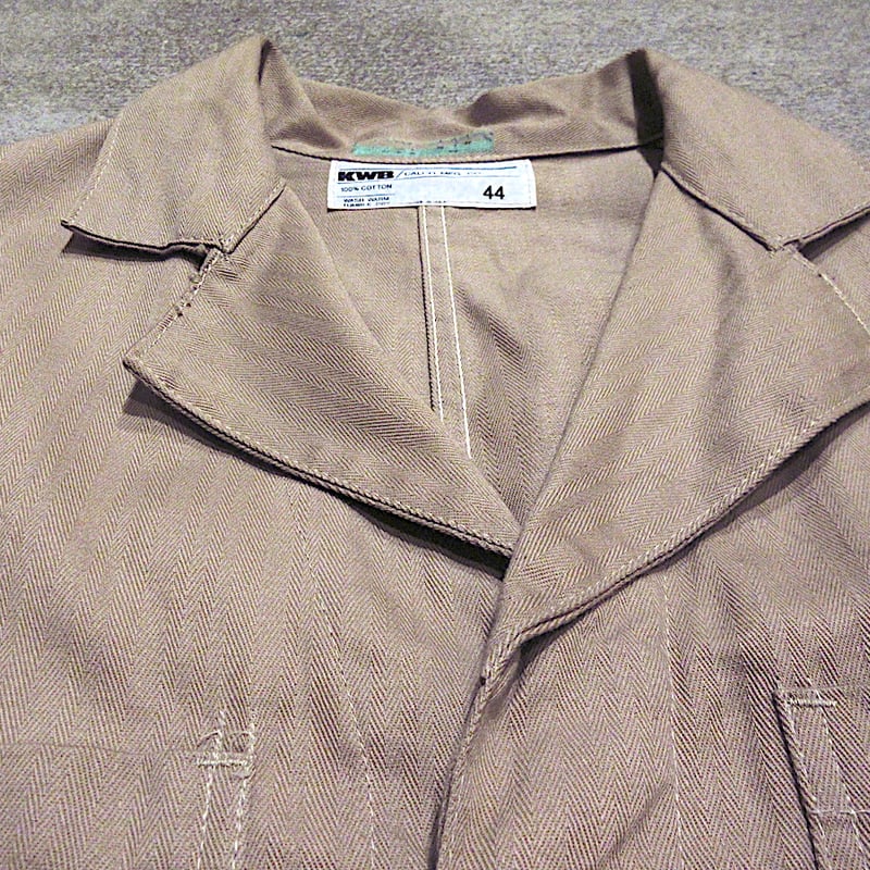 ビンテージ60's70's○DEADSTOCK KWB MFG.CO.ヘリンボーンショップコー