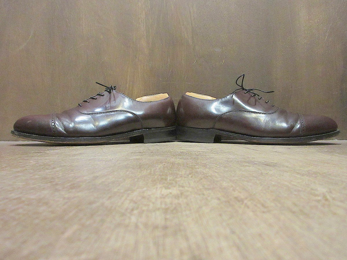 ビンテージ○BOSTONIANストレートチップシューズ茶size 9 1/2 D