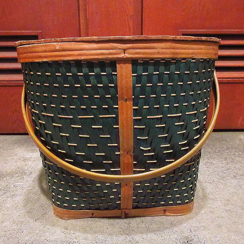 美品　ビンテージ　Hawkeyeのピクニックバスケット小型タイプ 1960年代 ピクニックバスケット バーリントン ホークアイ Hawkeye