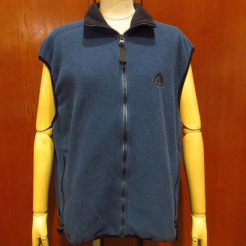 ビンテージ90's○NIKE ACGジップアップフリースベストsize L○210611f4-