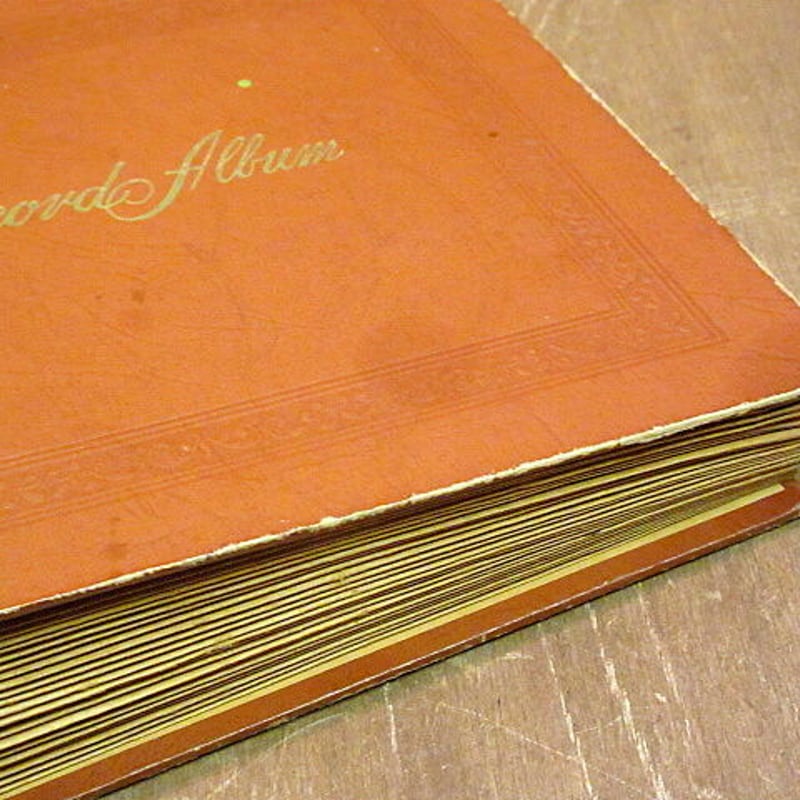 ビンテージ50's○7インチレコードアルバムブック○200926n8-otclct