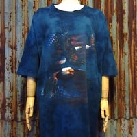 ビンテージ90’s●イーグル&星条旗プリントタイダイTシャツsize XL●260619d3-m-tsh-td古着アニマル鳥アメリカバード鷲