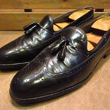 ‘60sヴィンテージ 米国 Wright スクエアトゥ ウイングチップ US8D 60sヴィンテージ 米国 Wright スクエアトゥ ウイングチップ US8D