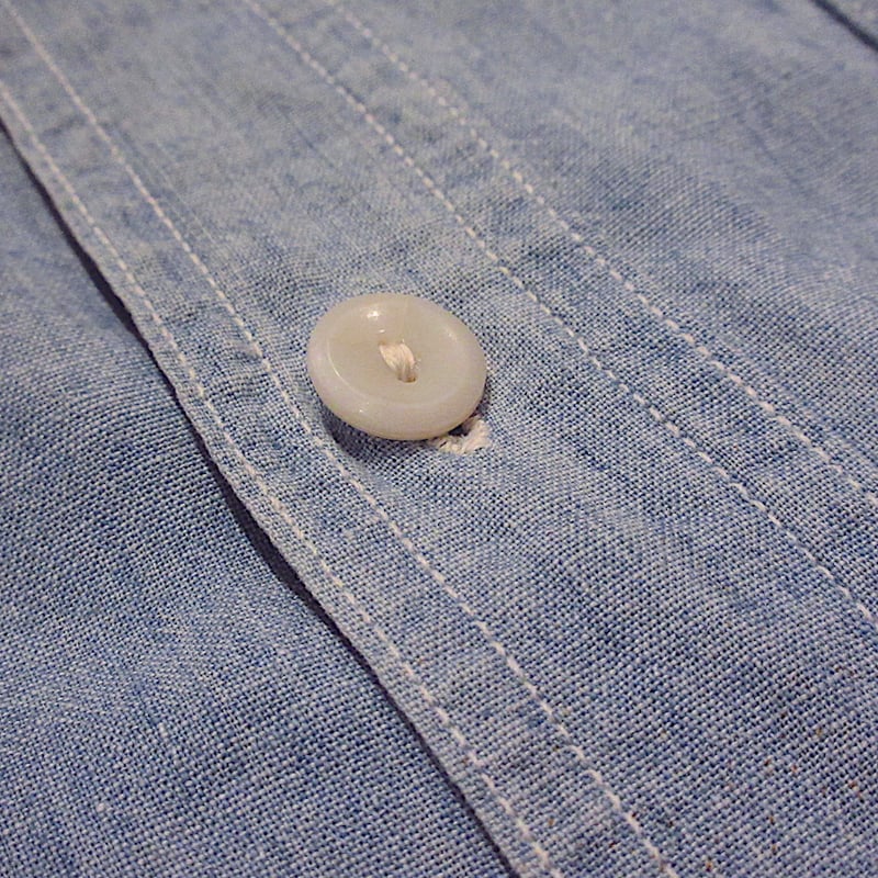 vintage 40s マチ付き　シャモア　ワークシャツ 35c422b4183abb3a8c209625f07e56