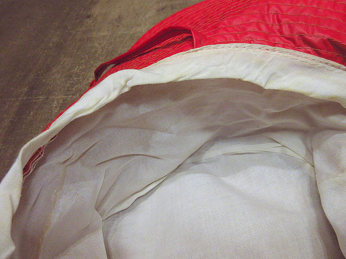 ビンテージ70's○ビニールハット赤size M○240728j6-m-ht-ot古着1970