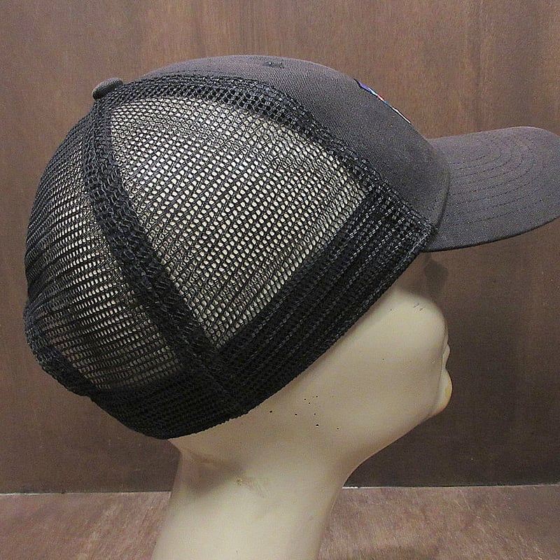 patagonia　キャップ　ブラック　グレー　メッシュ　自転車　ポリエステル パタゴニア patagonia キャップ 帽子 ベースボールキャップ