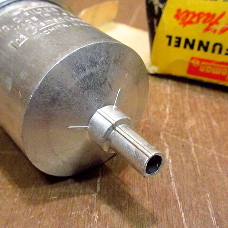 ビンテージ○Coleman No.0 アルミファンネル 元箱付き○210120n7