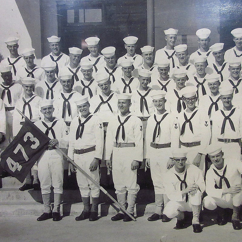 ビンテージ60's○U.S.NAVY額入りミリタリーフォト○240506i6-sign集合