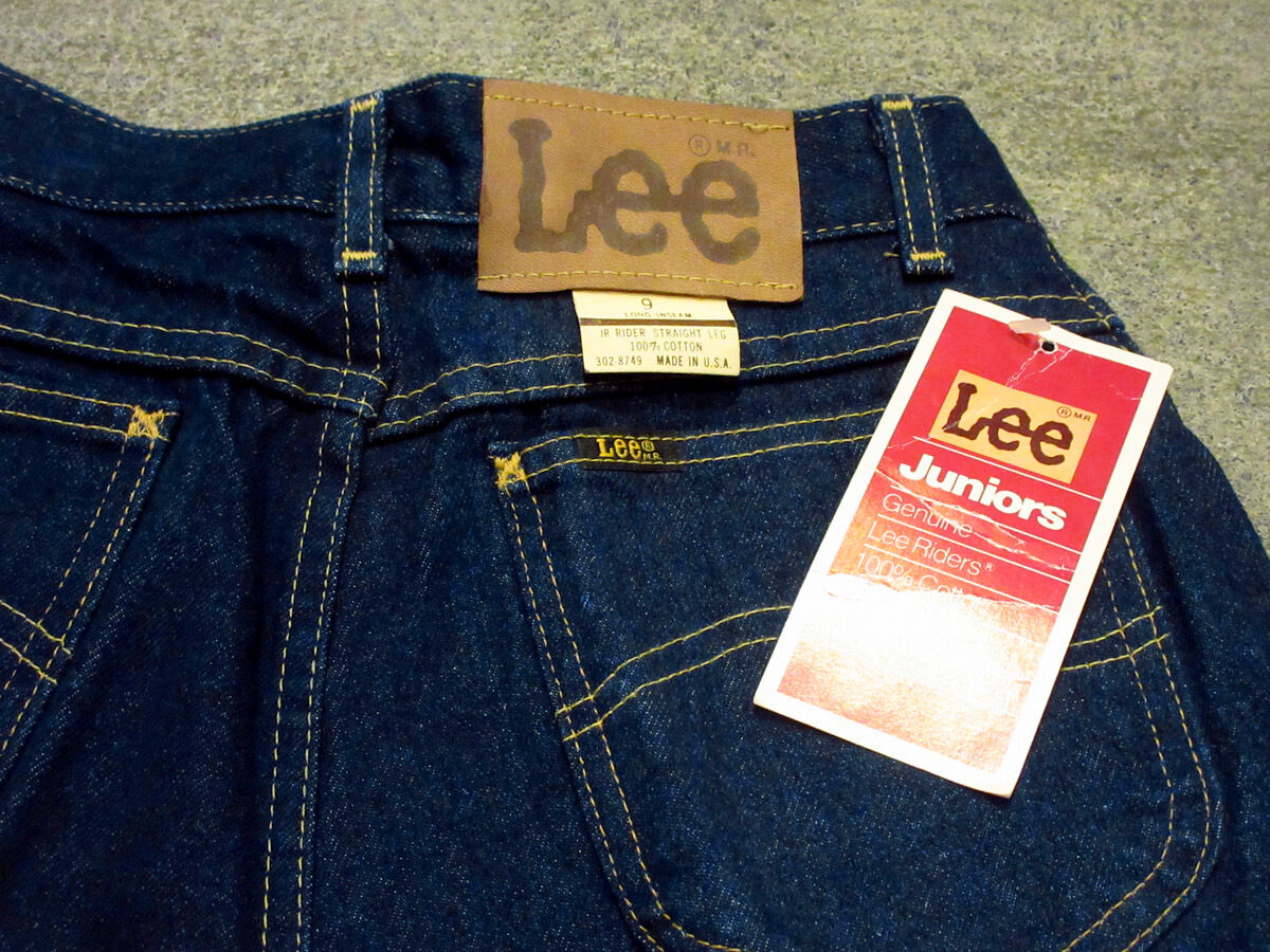 ビンテージ80's○DEADSTOCK Lee 302-8749 表記9 LONG INSEA