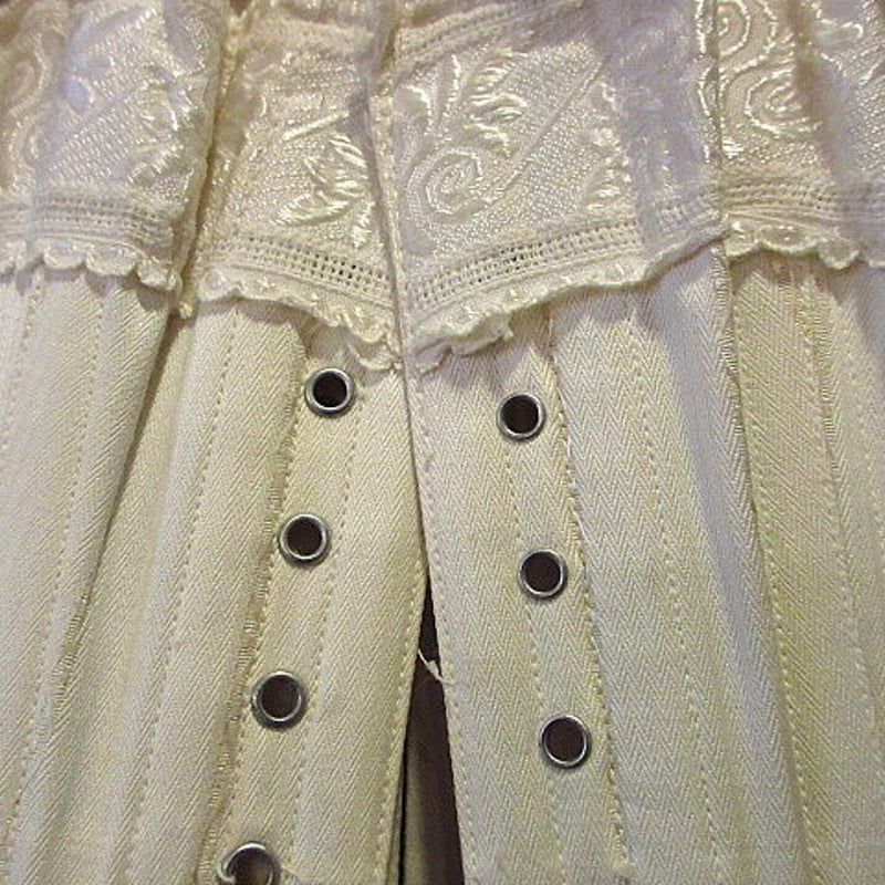 ビンテージ~30's○DEADSTOCK JACKSON CORSET CO.コルセット生成り...