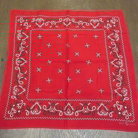 ヴィンテージ   バンダナ　ファーストカラー 70年代 vintage bandanna RN13960 FASTCOLOR ヴィンテージ