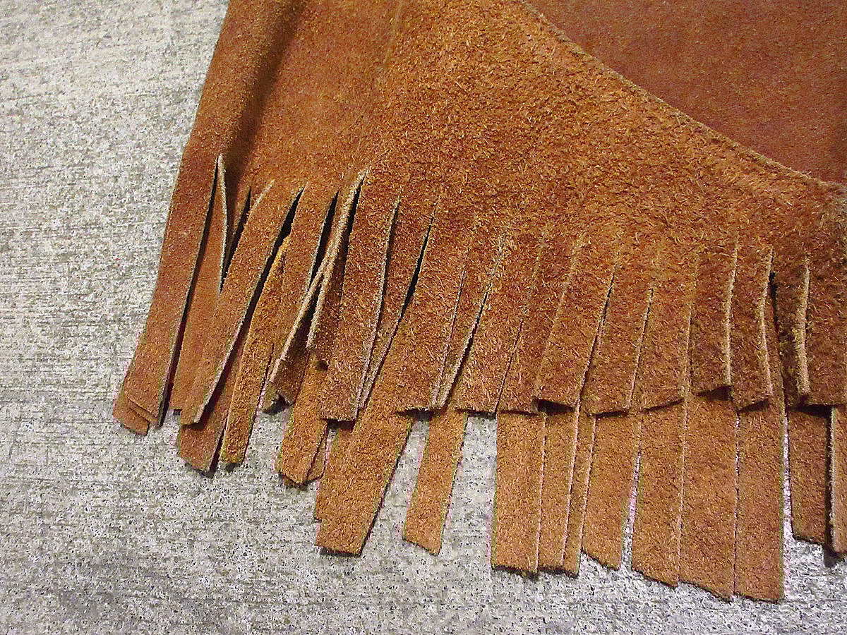 スウェード　ベスト　s セール ジレ ベスト メンズ スウェード ダブル ノーカラー ロング丈