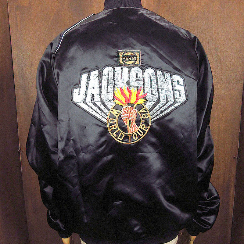 ビンテージ80's○DEADSTOCK MICHAEL JACKSON 1984年ツアースタジ