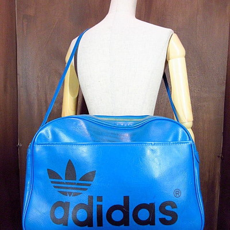 adidas 70's 80's ヴィンテージ レザーバック 中古・古着通販】adidas (アディダス) ヴィンテージ PUレザー