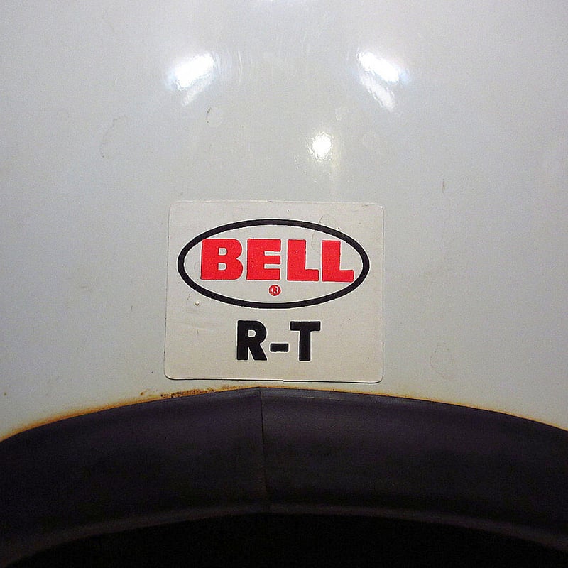 BELL R-T ジェットヘルメット ホワイト ビンテージ70's○箱付きBELL R-Tジェットヘルメット白7 3/8