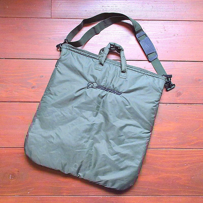 BRANDNEW○FLYBOYSヘルメットバッグオリーブグリーン○250403k4-bag-h