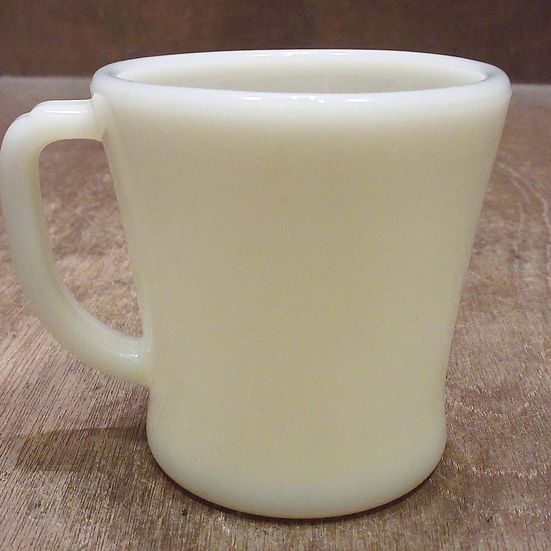 Fire King○Dハンドルマグアイボリー○231105i6-frkファイヤーキング