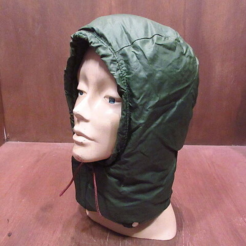 ビンテージ70's○THE NORTH FACE茶タグダウンフード緑L ビンテージ70's○THE NORTH FACE茶タグダウンフード緑L