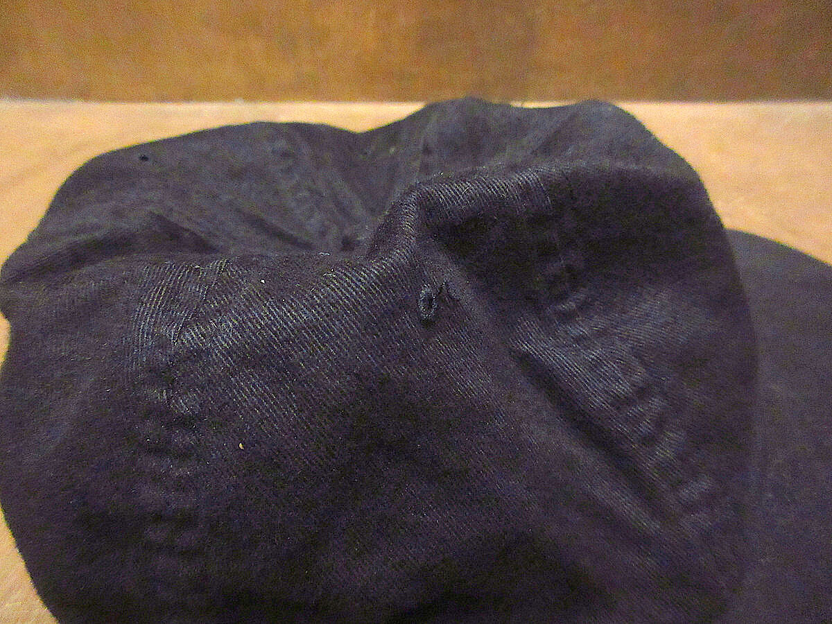 【値下げ】ビンテージ　Caivin  キャップ（未使用品） ビンテージ90's○Calvin Klein Jeans刺繍コットン6パネルスナップ