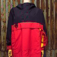 ビンテージ90's○Patagoniaストームジャケット赤size L○240526j2-m-