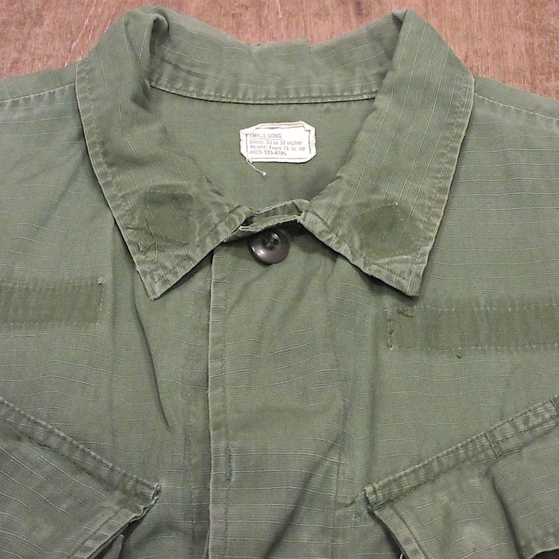 ビンテージ60's70's○ミリタリージャングルファティーグジャケット5th
