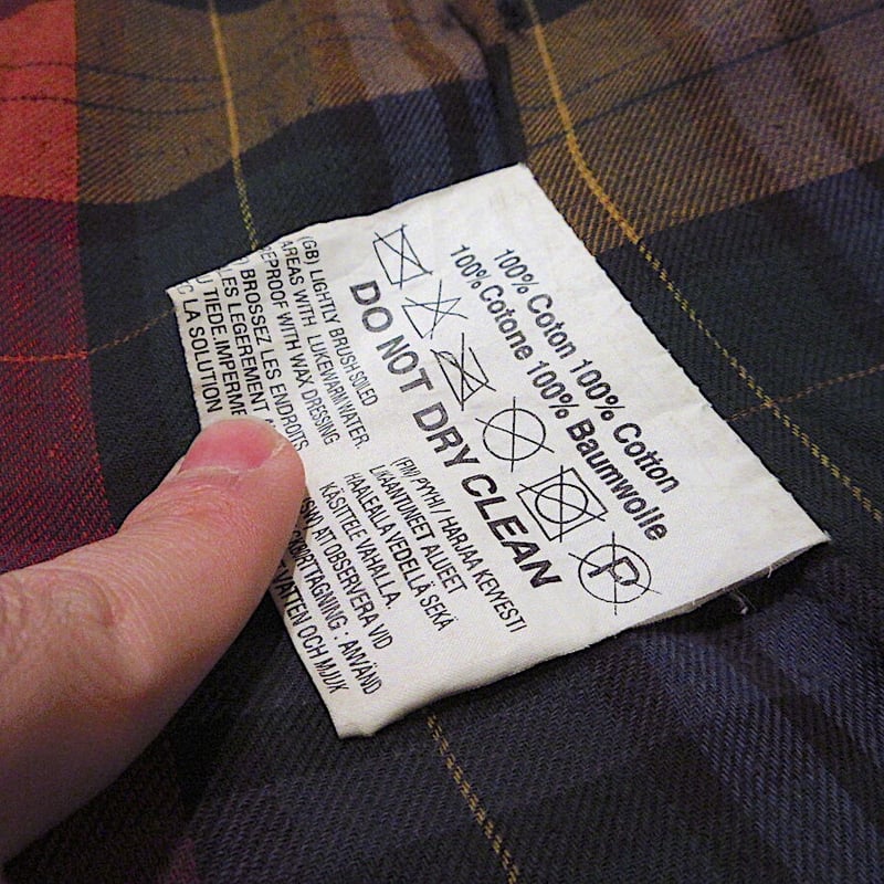 MADE IN ENGLAND Oxford Blueオイルドコットンジャケットsize 36