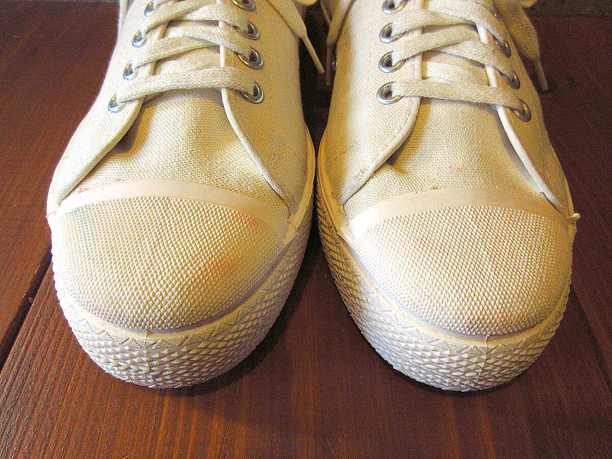 ビンテージ60's70's○MADE IN U.S.A. DEADSTOCKキャンバススニーカ