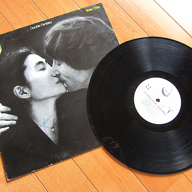 john lennon double fantasy beatles レコード-